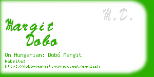 margit dobo business card
